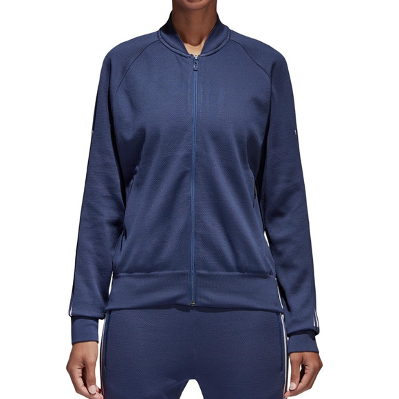 id knit bomber jacket